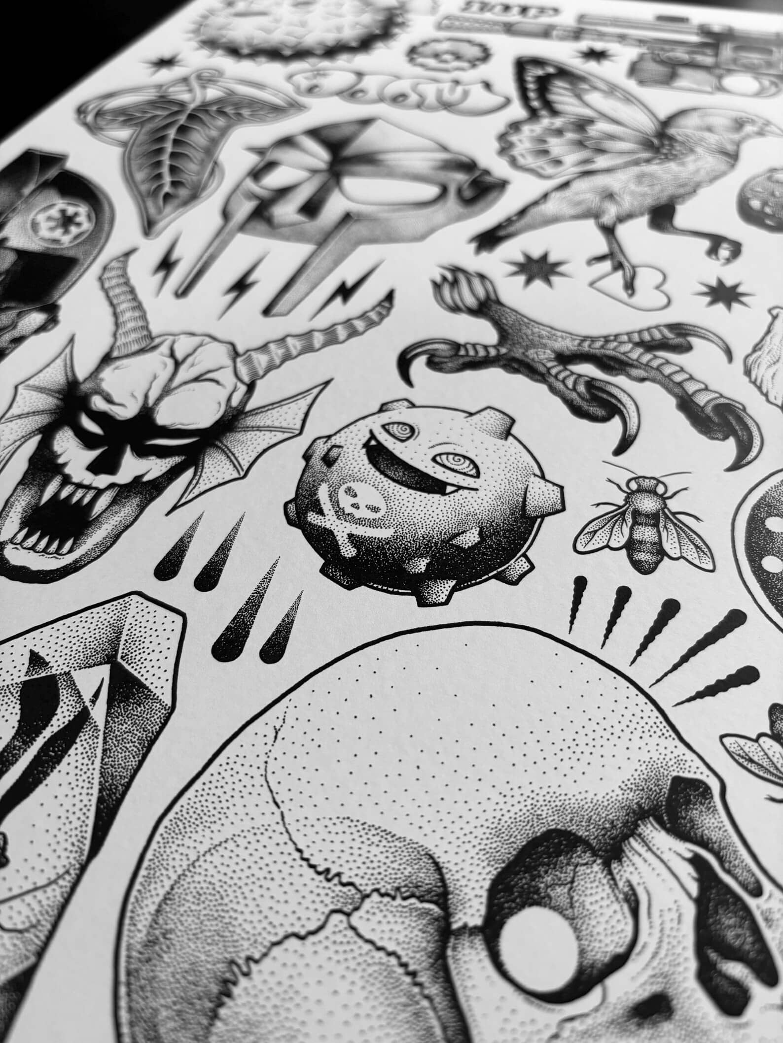 Cack Handed Kid Tattoos